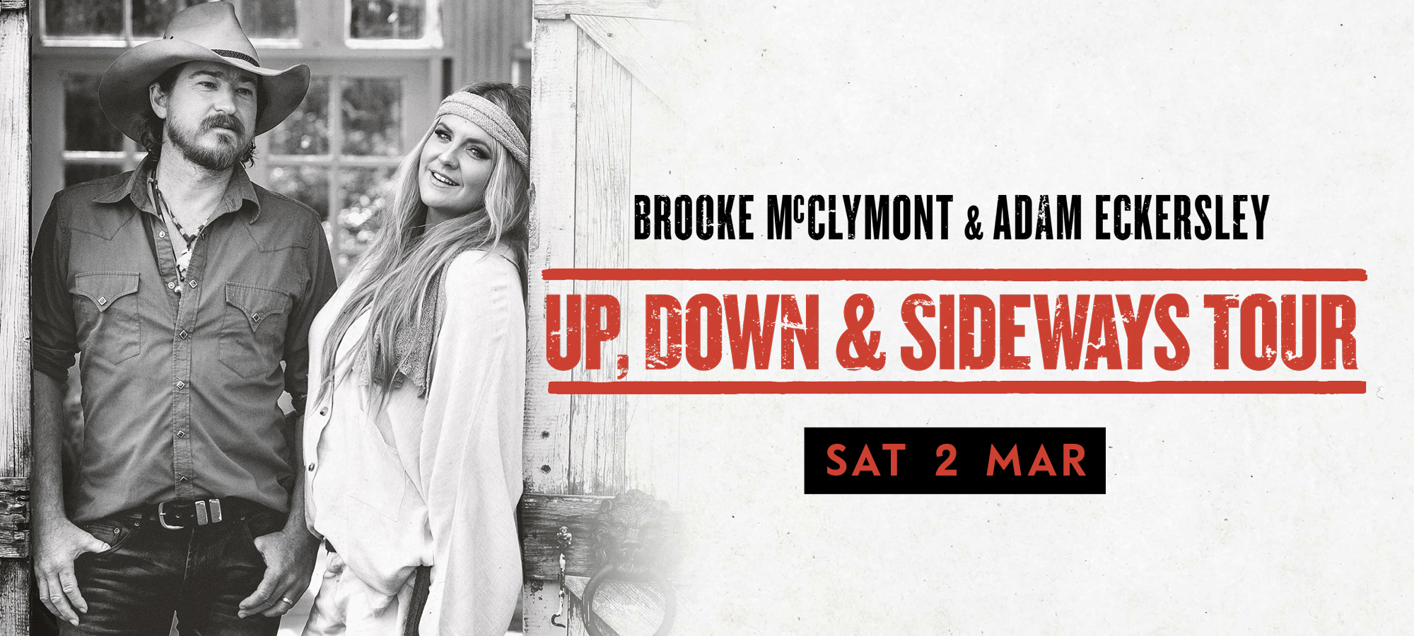 Brooke McClymont & Adam Eckersley – Up, Down & Sideways Tour