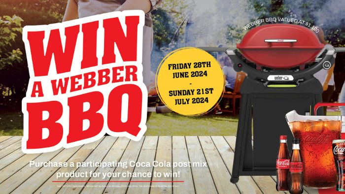 Win a Weber BBQ Thanks to Coca-Cola! - Panthers Bathurst