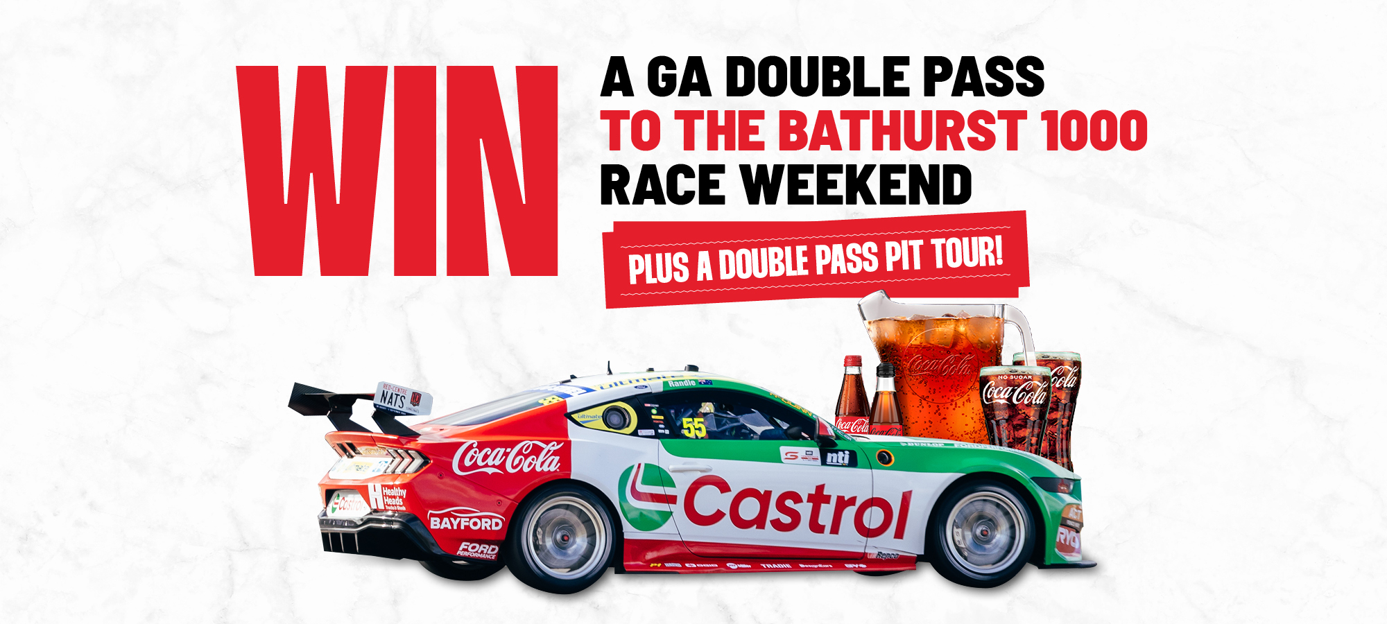 WIN A GA Double Pass To The Bathurst 1000 Race Weekend