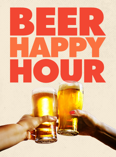 Happy Hour Tap Beers