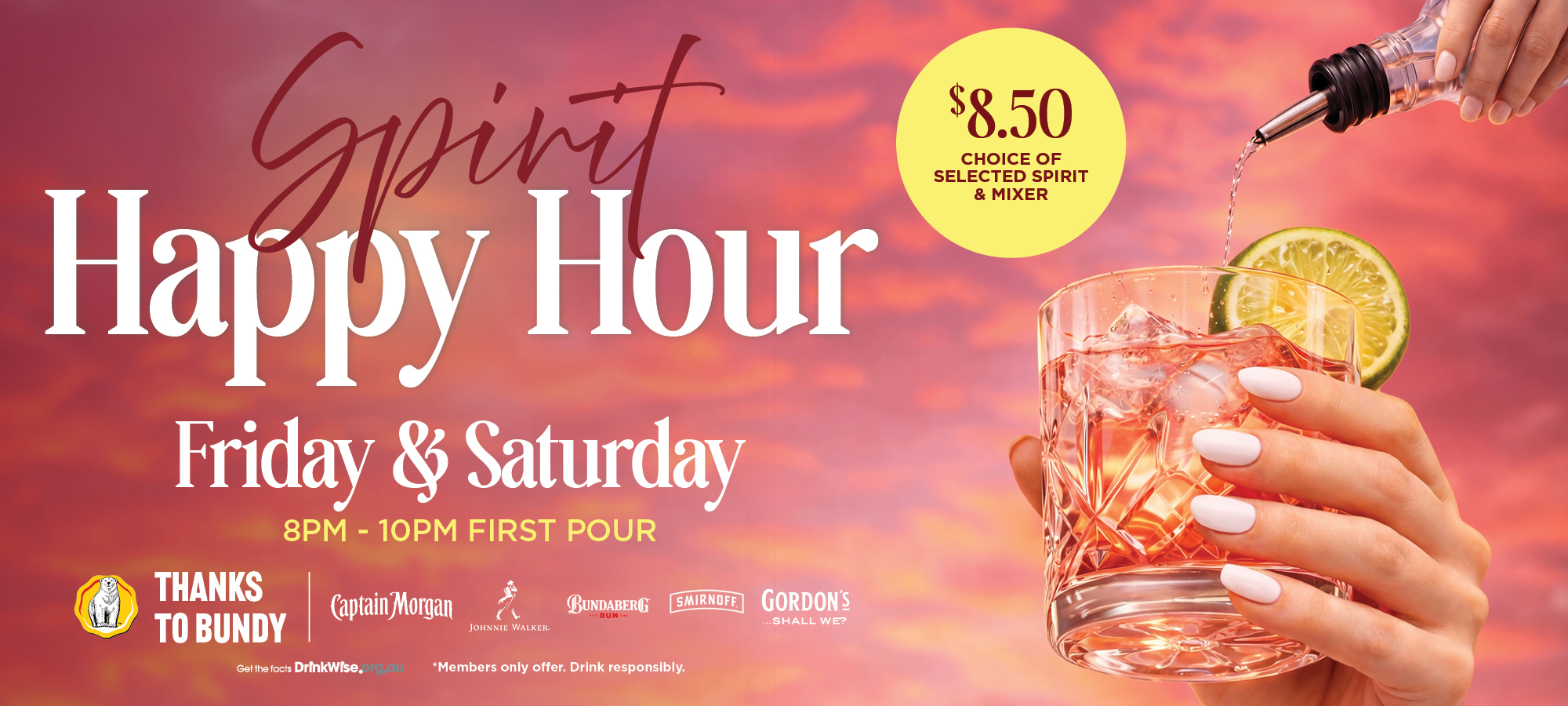 Spirit Happy Hour