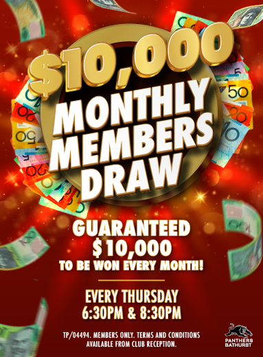 $10,000 Monthly Members Draw