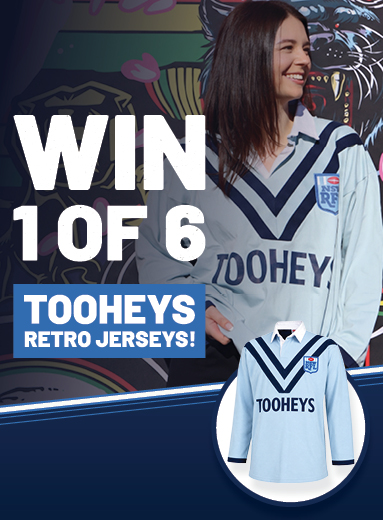 Win a Tooheys State of Origin Retro Jersey