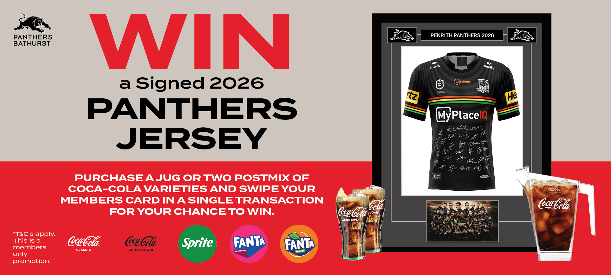 WIN a Signed 2026 Panthers Jersey